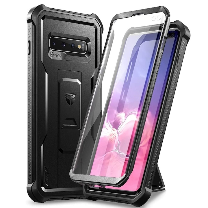 Husa pentru Samsung Galaxy S10, Dexnor, Negru