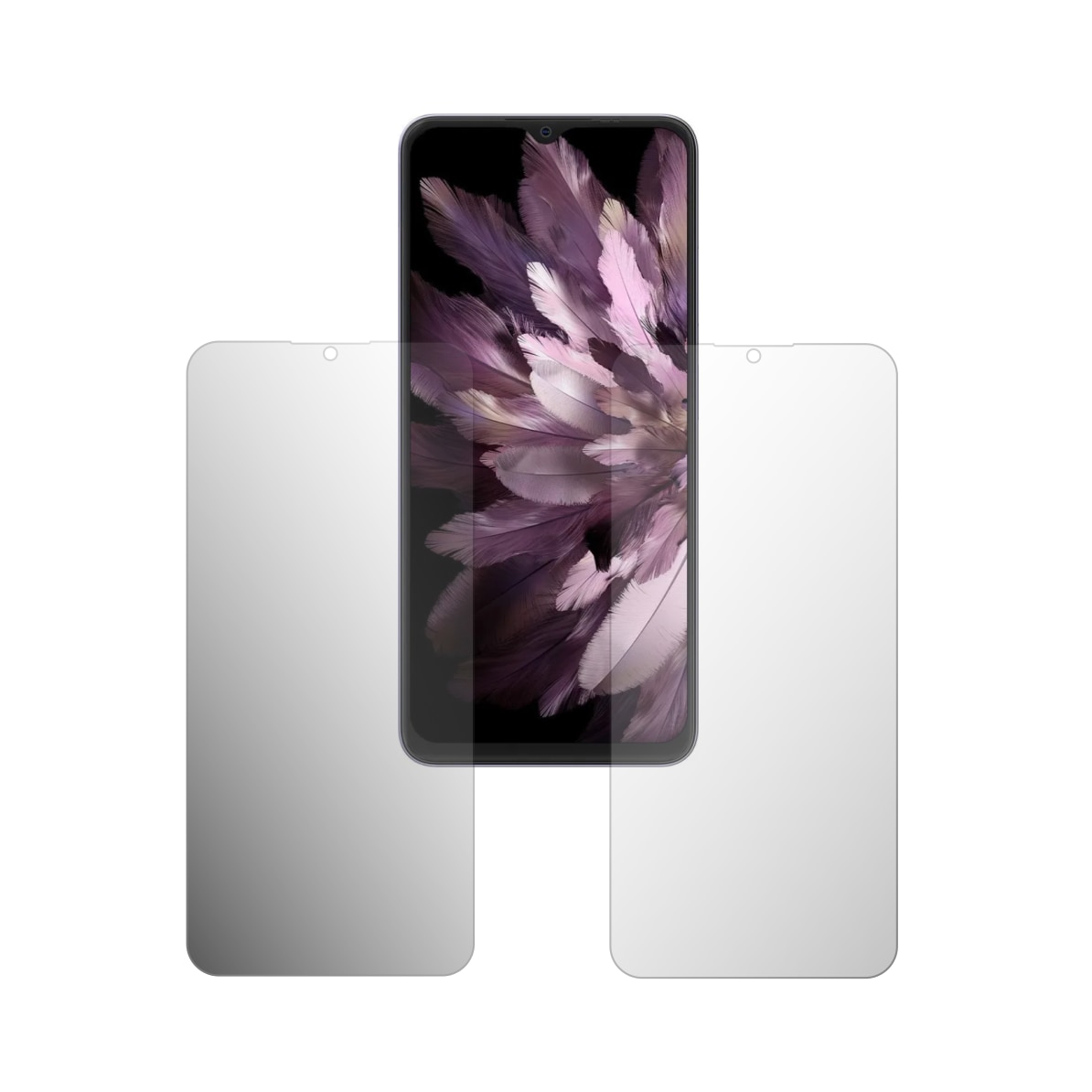 Set 2X Folie Protectie Ecran Folie24, pentru Blackview Wave 8, 1X Ultra-Clear + 1X Mata, Acoperire Case-Friendly ( Compatibile cu Carcasa ), Adezive, Flexibile cu Auto Regenerare
