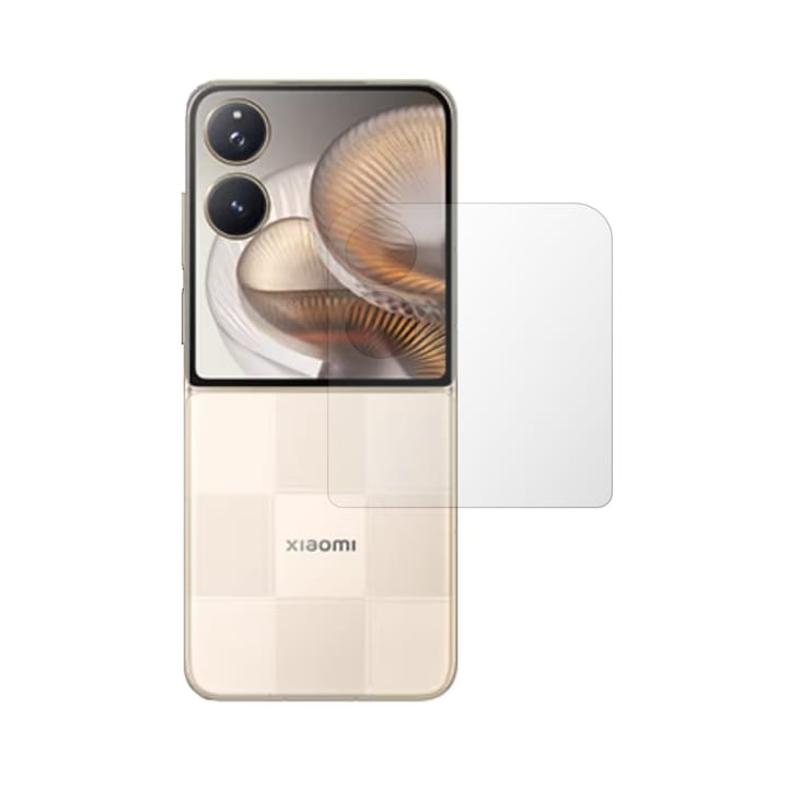 Folie Protectie Ecran Externa Folie24, pentru Xiaomi Mix Flip 2, 1X Mata, Acoperire Case-Friendly ( Compatibile cu Carcasa ), Adeziva, Flexibila cu Auto Regenerare