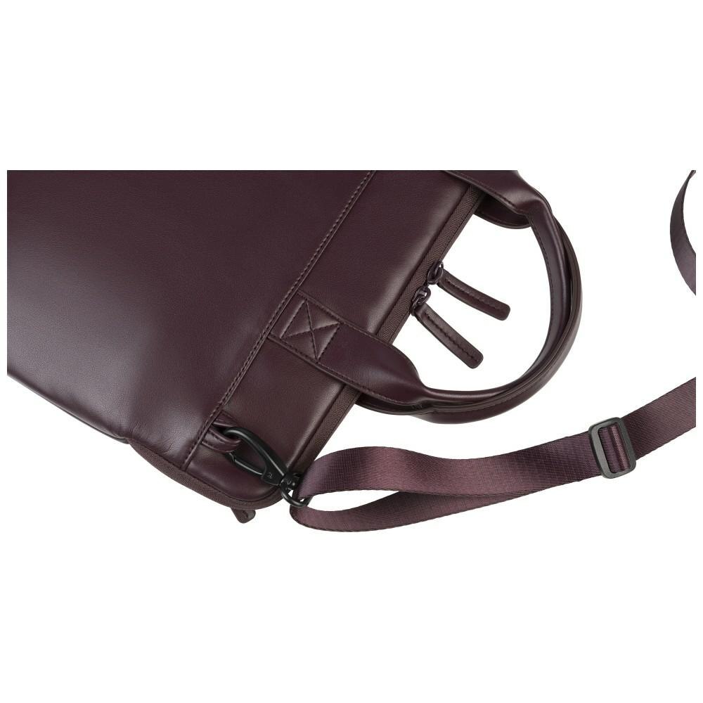Tucano, geanta pentru laptop din plastic, superslim cu compartiment protector, Isotta Superslim, violet, 15.6"