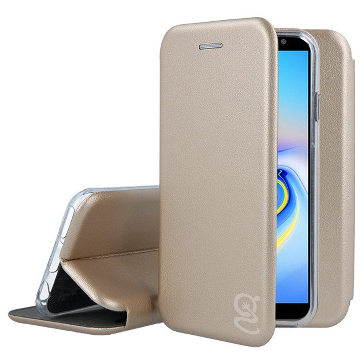 Husa Huawei Y6 2019 - tip carte, inchidere magnetica, Gekko Elegance - AURIE