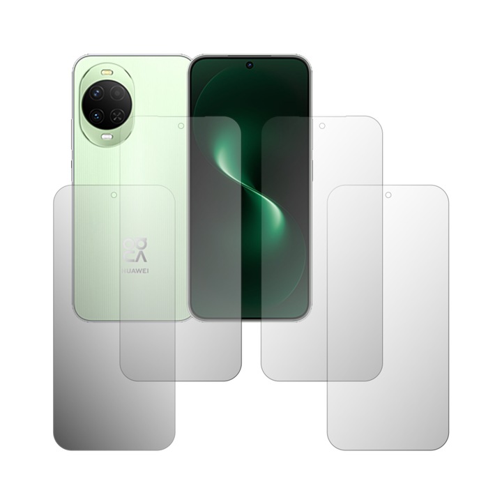 Set 4X Folie Protectie Ecran Folie24, pentru Huawei nova 15, 2X Ultra-Clear + 2X Mate, Acoperire Full-Display si Case-Friendly, Adezive, Flexibile cu Auto Regenerare