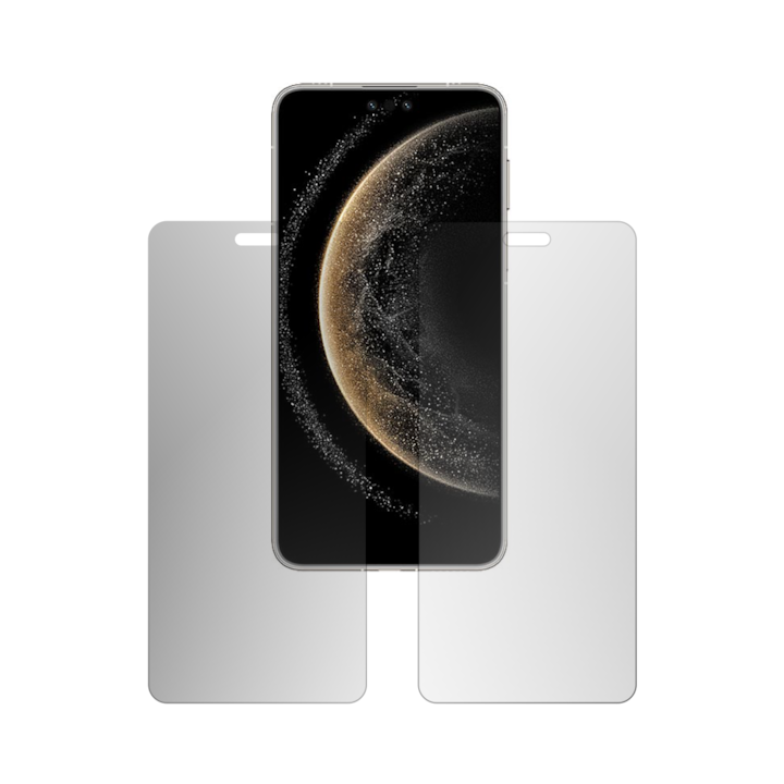 Set 2X Folie Protectie Ecran Folie24, pentru Huawei Mate 70 Pro+ Plus, 1X Ultra-Clear + 1X Mata, Acoperire Totala Full-Display, Adezive, Flexibile cu Auto Regenerare