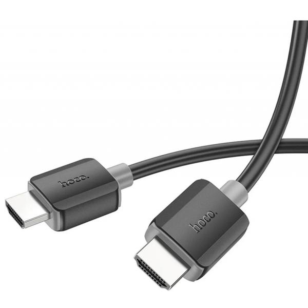 Cablu Video HOCO US08, HDMI - HDMI, 4K, 1m, Negru