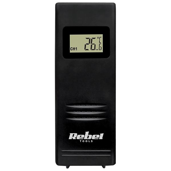 Statie meteo Rebel URZ3255-1, IP44, senzor exterior