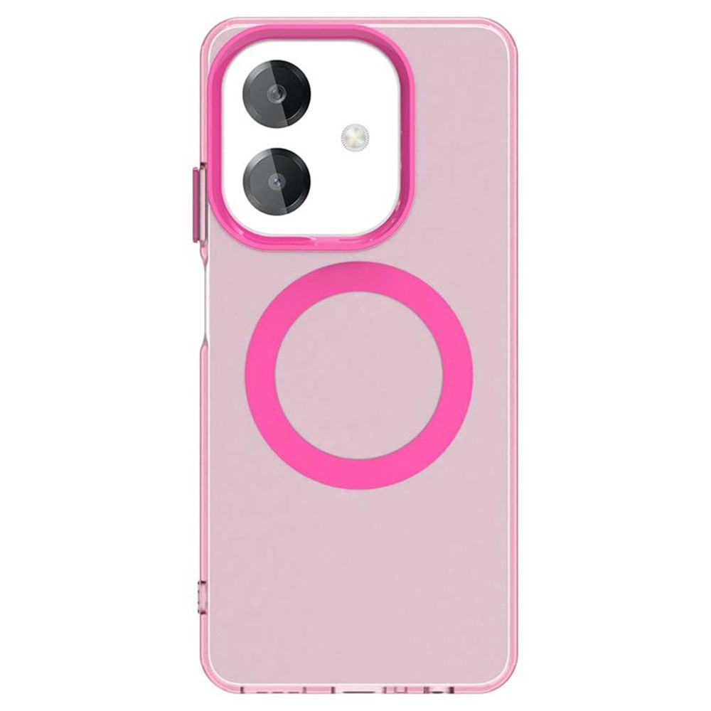 Husă pentru telefon, Candy Case, roz, compatibilă cu Oppo A40 4G / A60 5G, dimensiune standard