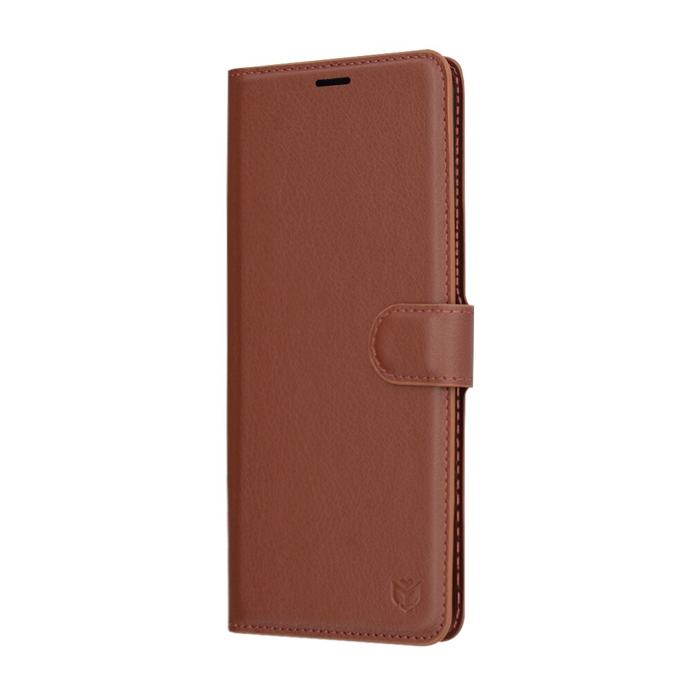 Husa pentru Xiaomi Redmi Note 14 Pro 4G / Poco F7 - Techsuit Leather Folio - Brown