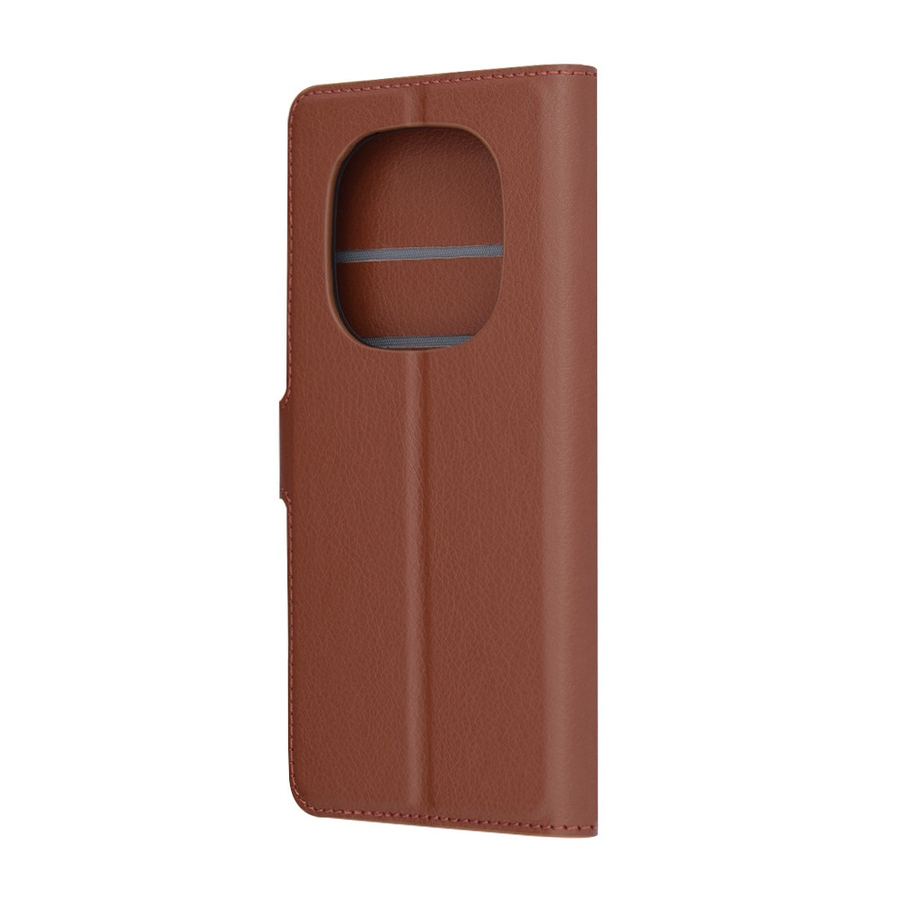 Husa pentru Xiaomi Redmi Note 14 Pro 4G / Poco F7 - Techsuit Leather Folio - Brown