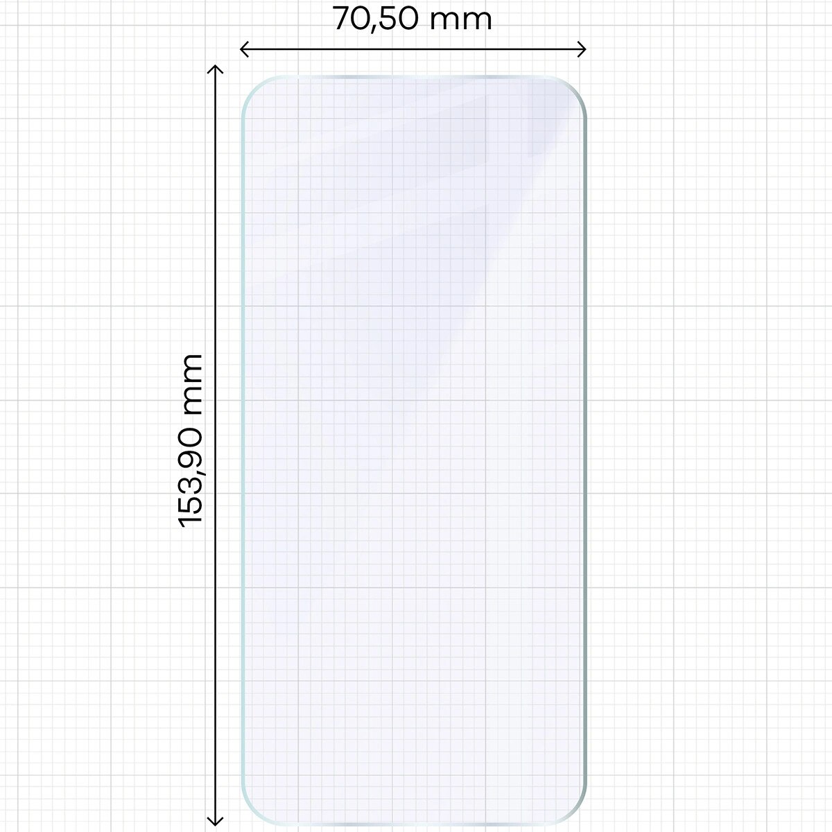 Sticla hibrid Bizon Hybrid Mule pentru Oppo Reno 15 FS