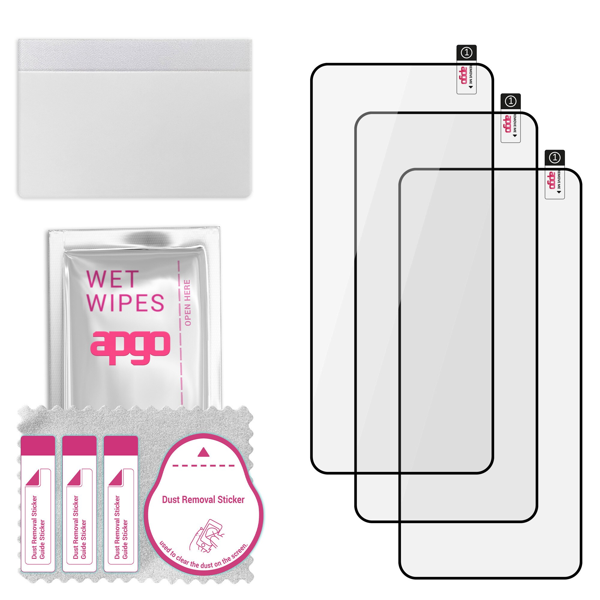 Set de 3 sticle de protectie din sticla temperata flexibila 9H pentru ONePlus Nord 2T – apgo Flexible Tempered Glass