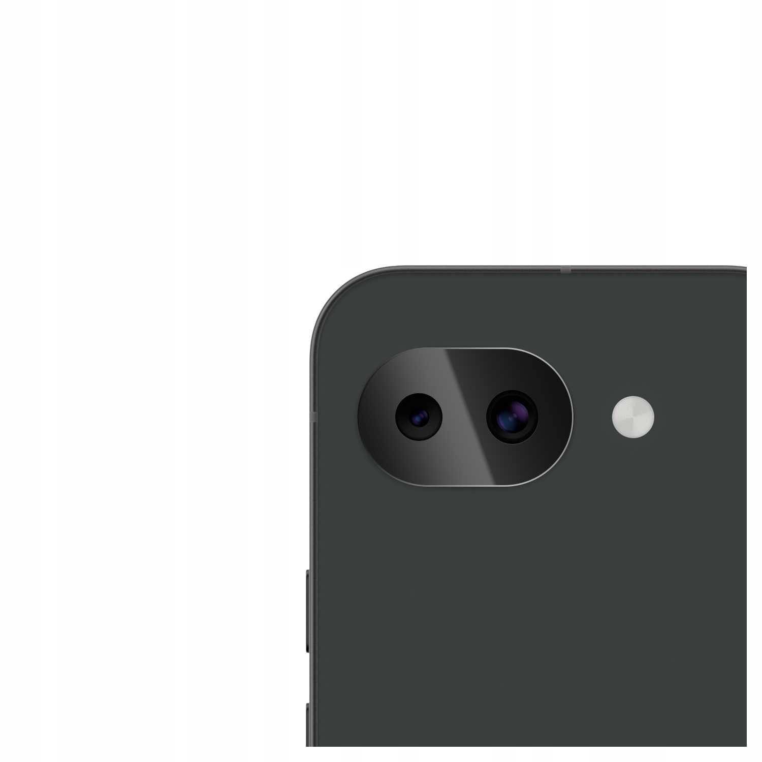 Folie protectie camera Spacecase, sticla intarita Asahi Glass, transparenta, 9H, pentru Google Pixel 10A, set cu accesorii de aplicare