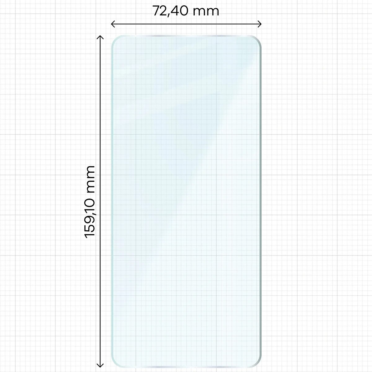 Set 2 folii sticla securizata Bizon Glass Clear Duo compatibile cu Vivo X300 Ultra, Transparent