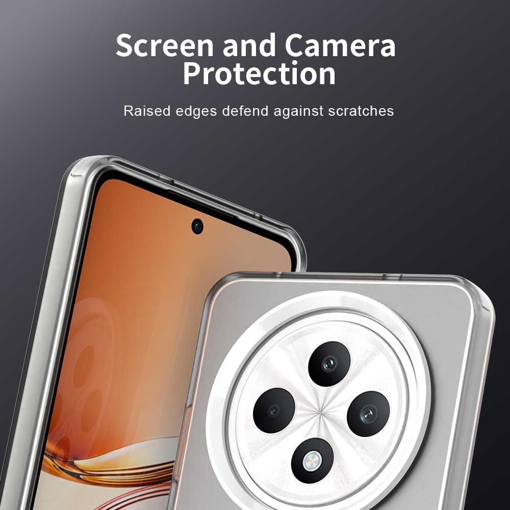 Husă Candy Case, alb, pentru OPPO Reno12 F/ Reno12 F 5G/ Reno12 FS/ Reno12 FS 5G, TPU/PC