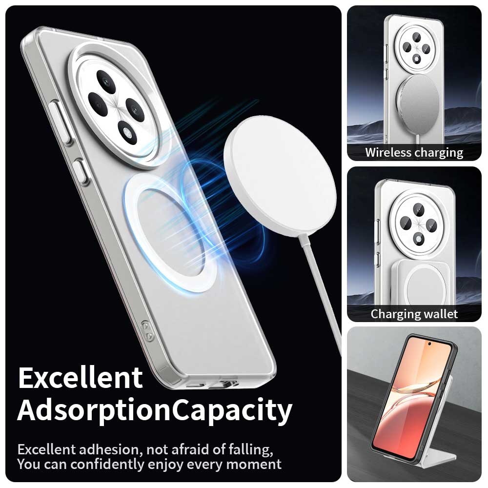 Husă Candy Case, alb, pentru OPPO Reno12 F/ Reno12 F 5G/ Reno12 FS/ Reno12 FS 5G, TPU/PC