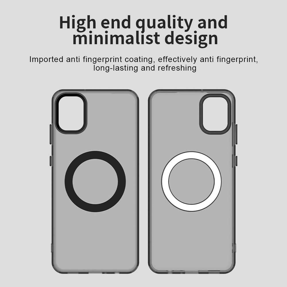 Husă Candy Case pentru Samsung Galaxy A05, negru, TPU/Policarbonat, MagSafe