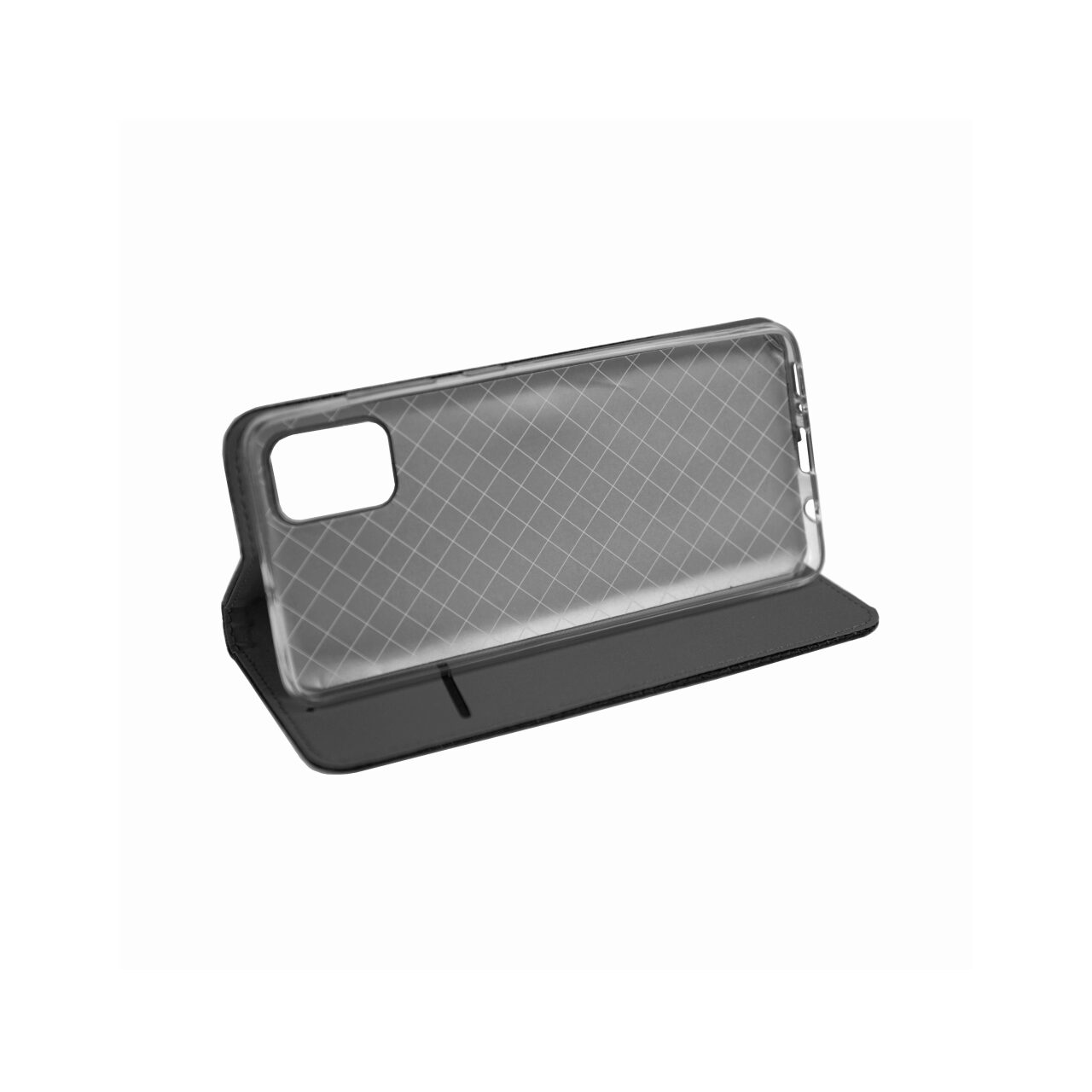 Husa Carte Smart cu Inchidere Magnetica pentru Xiaomi Redmi 9T / Poco M3, Negru