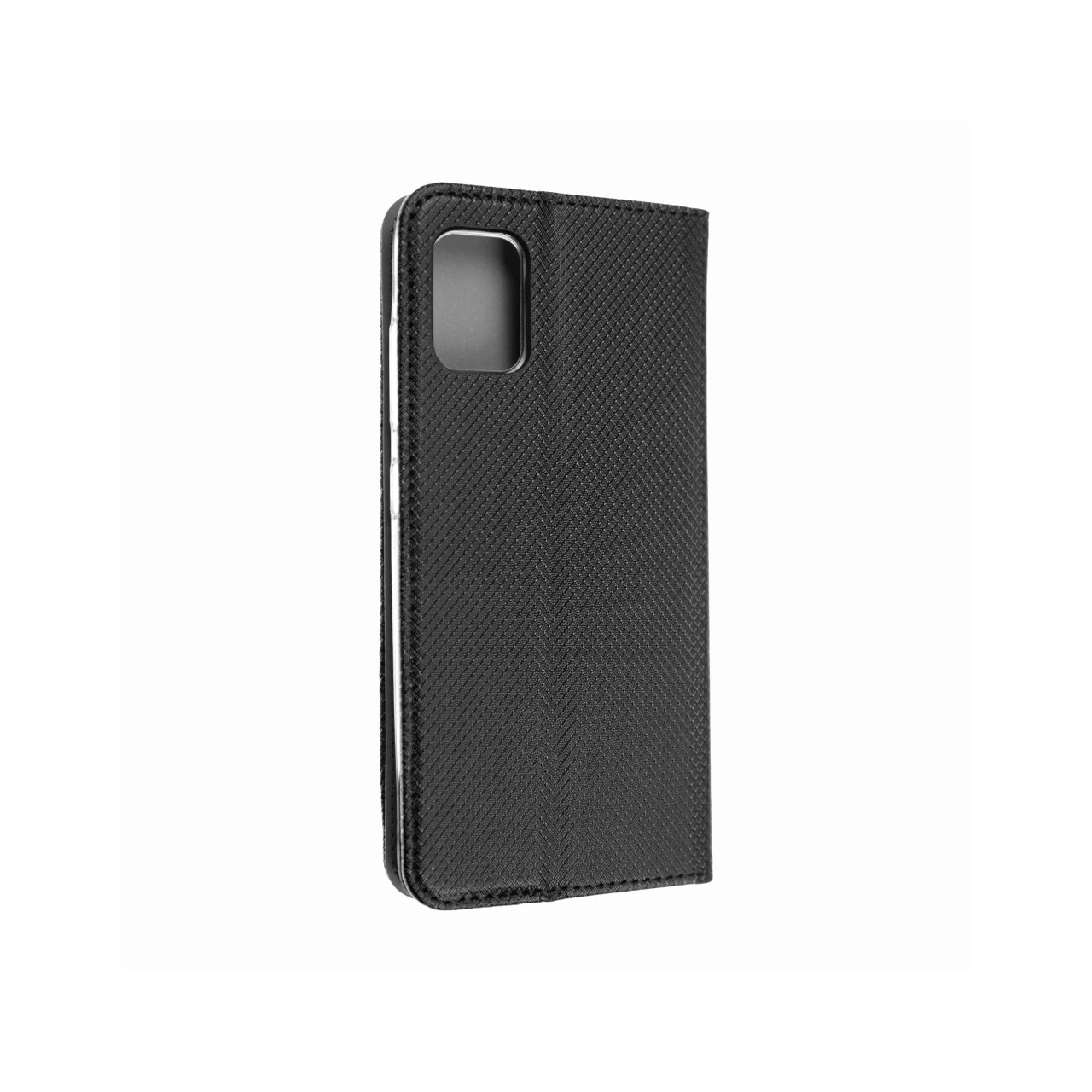 Husa Carte Smart cu Inchidere Magnetica pentru Xiaomi Redmi 9T / Poco M3, Negru