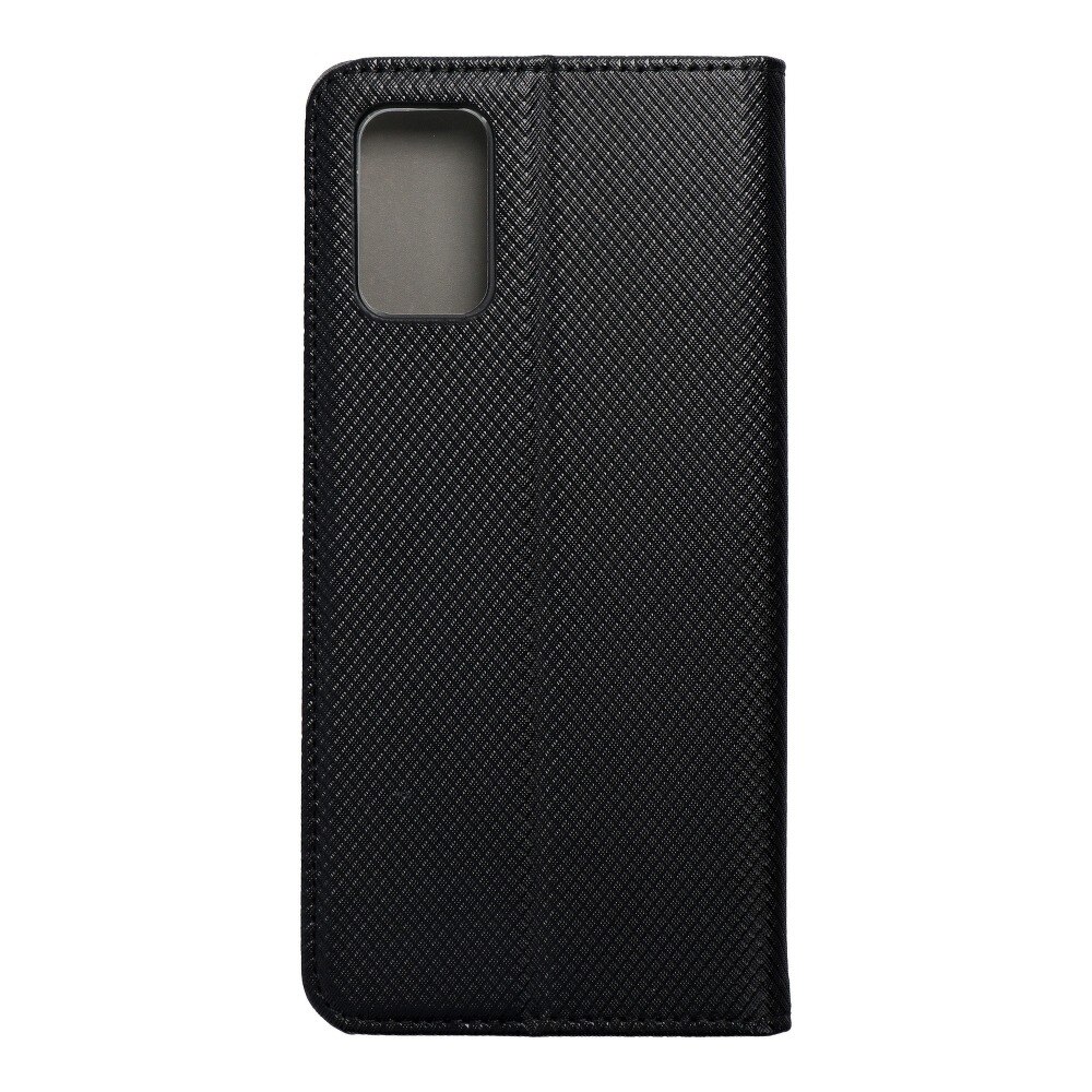 Husa Carte Smart cu Inchidere Magnetica pentru Xiaomi Redmi 9T / Poco M3, Negru