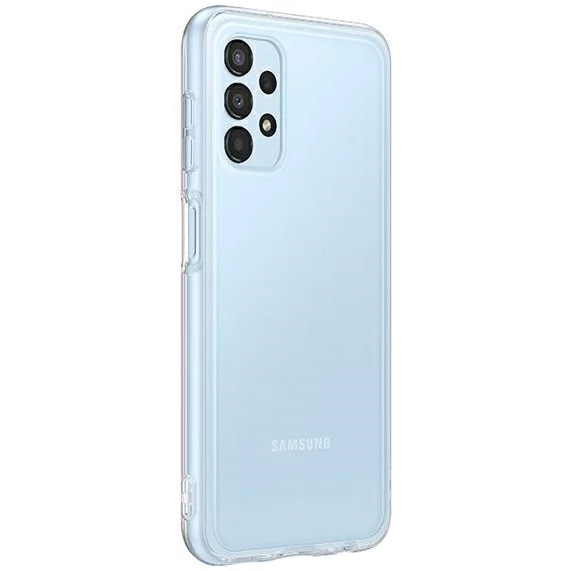 Husa de protectie Samsung Soft Clear Cover pentru Galaxy A13, Transparent