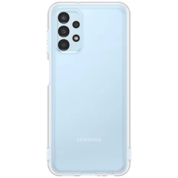 Husa de protectie Samsung Soft Clear Cover pentru Galaxy A13, Transparent