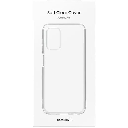 Husa de protectie Samsung Soft Clear Cover pentru Galaxy A13, Transparent