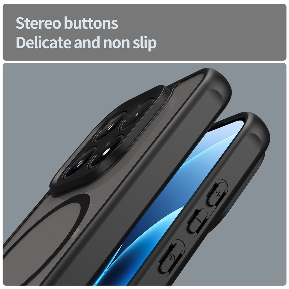 Husa NexaCase MagSafe pentru Xiaomi Redmi Note 15 Pro+ Plus 5G / Poco M8 Pro 5G, Fortify Magsafe, Hard TPU Case, Colturi Airbag, Bumper Protectie, Matte Structure Anti-Shock, Bleumarin