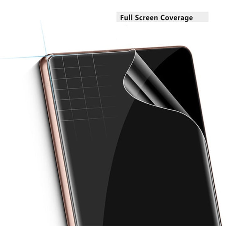 Folie Anti-Amprenta Mata pentru Honor Magic8 Pro Air, Hydrogel Regenerabil Anti-Reflexie, new MATTE Silicon, Flexible Hydro-Crystal, Instalare Usoara, Full Protection, Transparent mat