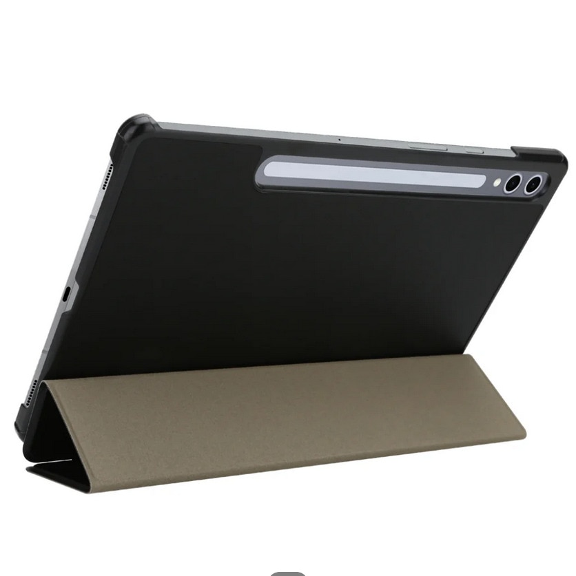 Husă tabletă Tokgalaxis pentru Samsung Galaxy Tab S10 Lite 10.9 inch (SM-X400, SM-X406) - Tactical Book Tri Fold negru smart case