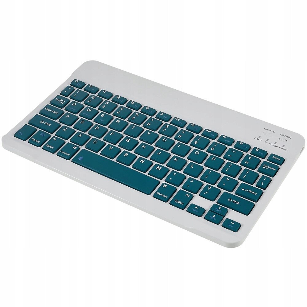 Etui Keyboard Cover pentru Samsung Galaxy Tab S7/S8, verde inchis, cu tastatura Bluetooth, suport pentru stylus