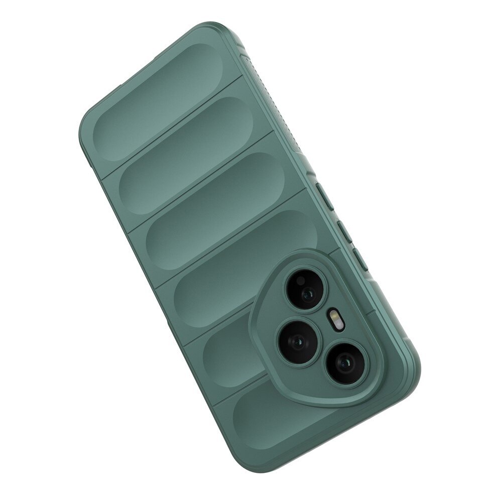 Husa pentru Honor 400 Pro DaDen® Magic Shield, Antisoc, Interior microfibra, TPU, Verde