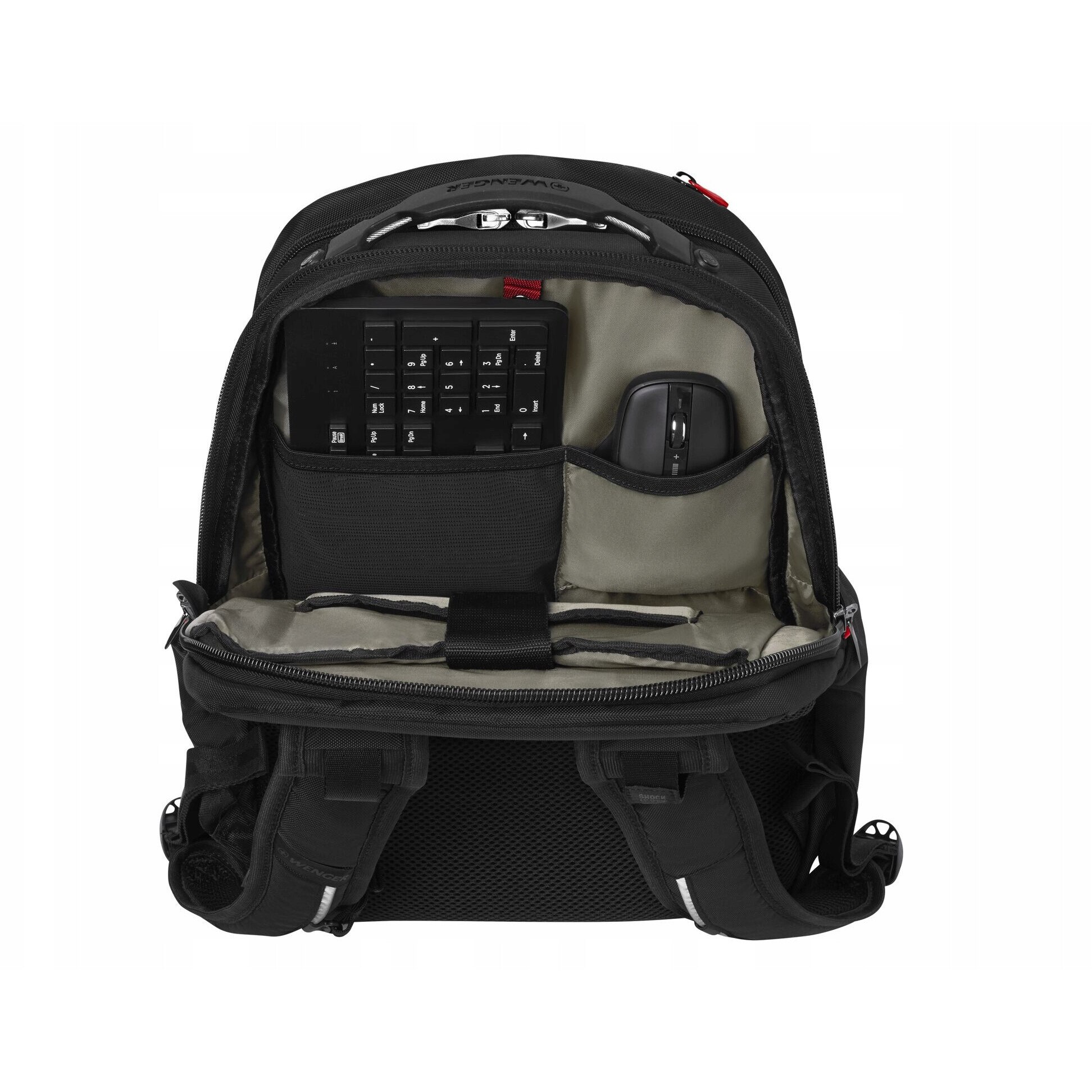 Rucsac laptop Wenger Cosmic, negru, 23x34x49cm, 30L