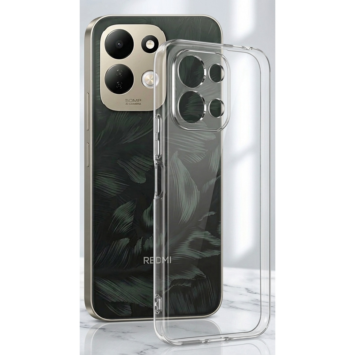 Husa pentru Xiaomi Redmi 17 4G / 5G, Anti-Shock 1.5mm, cu protectie lentile, transparenta