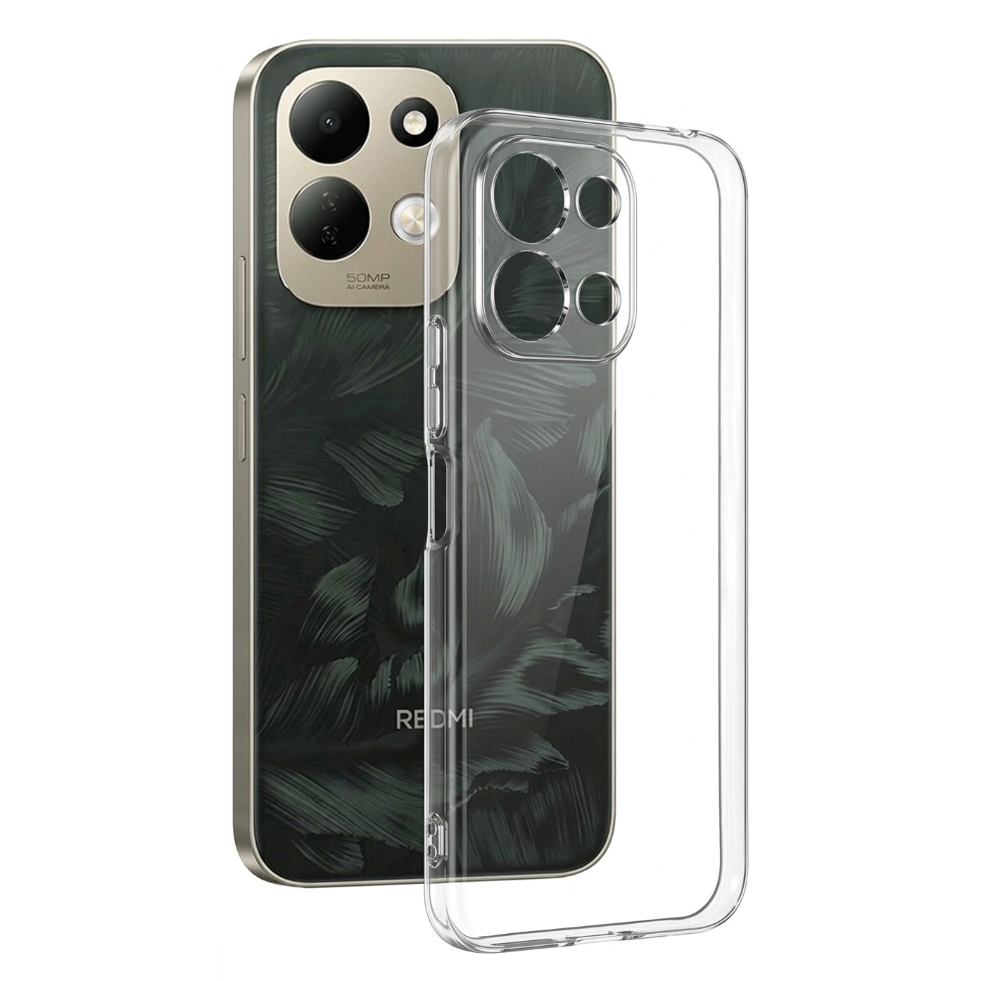 Husa pentru Xiaomi Redmi 17 4G / 5G, Anti-Shock 1.5mm, cu protectie lentile, transparenta