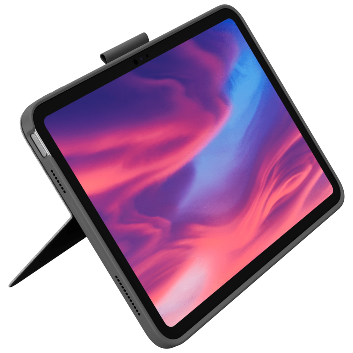 Husa cu tastatura Logitech Combo Touch pentru Apple iPad 10.9" (10th gen), Trackpad, Layout Spaniola, Oxford Grey