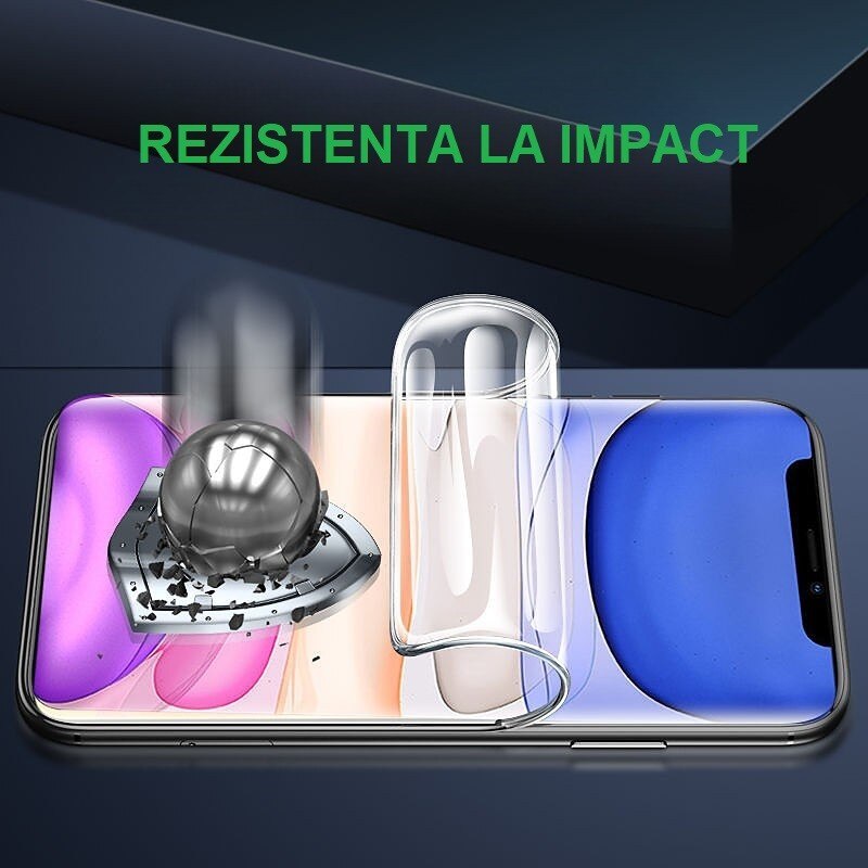 Folie de Protectie, Southern Sky, pentru iPhone 15 Plus, Flexible Hidrogel Protectie Blue Ray, Full