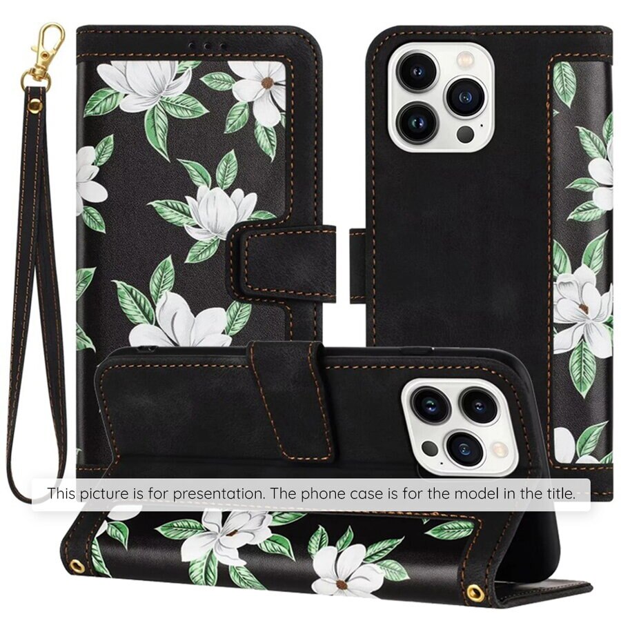 Husa pentru Realme GT 6 / GT 6T - Techsuit FlipCraft - Flowers of the Dawn