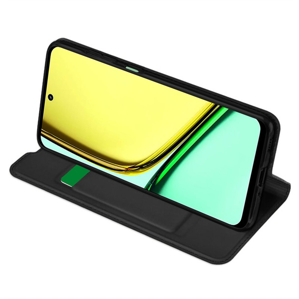 Husa pentru Realme C67 4G - Techsuit Magskin Book - Black