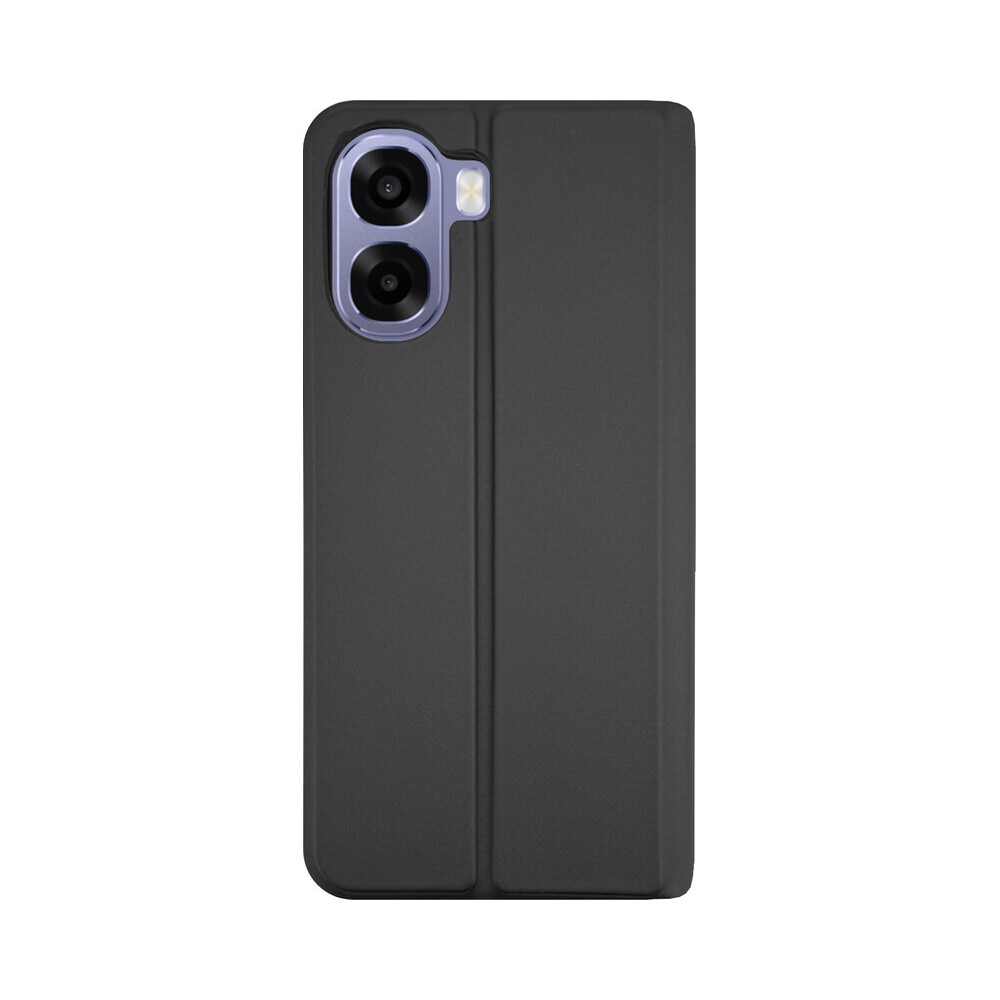 Husa de protectie tip carte CENTO Soho compatibila cu Oppo A6x, Negru, Premium, Inchidere magnetica, Protectie Sporita, Anti soc, Anti zgarieturi, Functie de stand