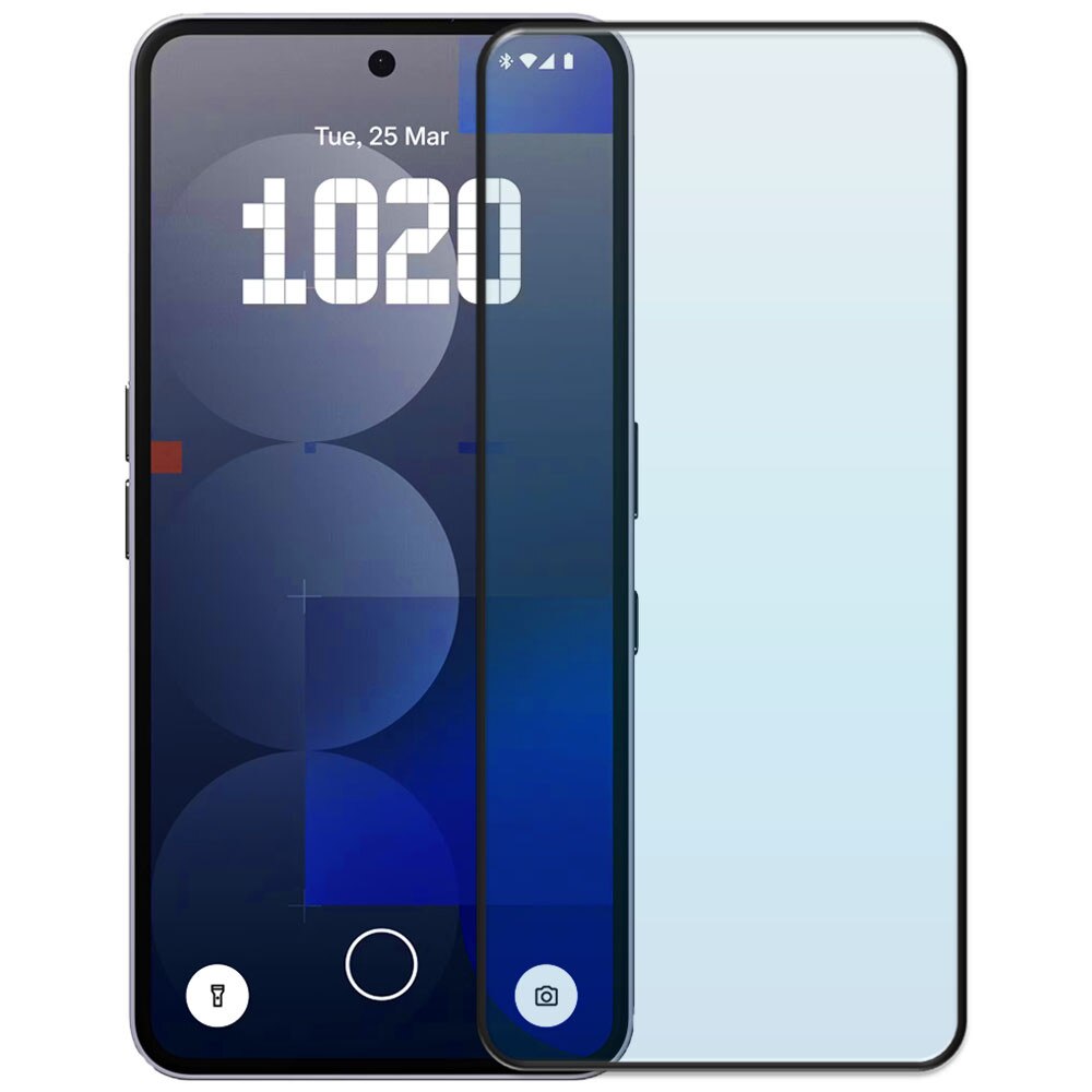 Folie din sticla securizata pentru Nothing Phone (3a) Pro, HAMSTERBOX Glass Shield, Protectie completa ecran, Full face, Aplicare rapida, Case Friendly, Transparenta