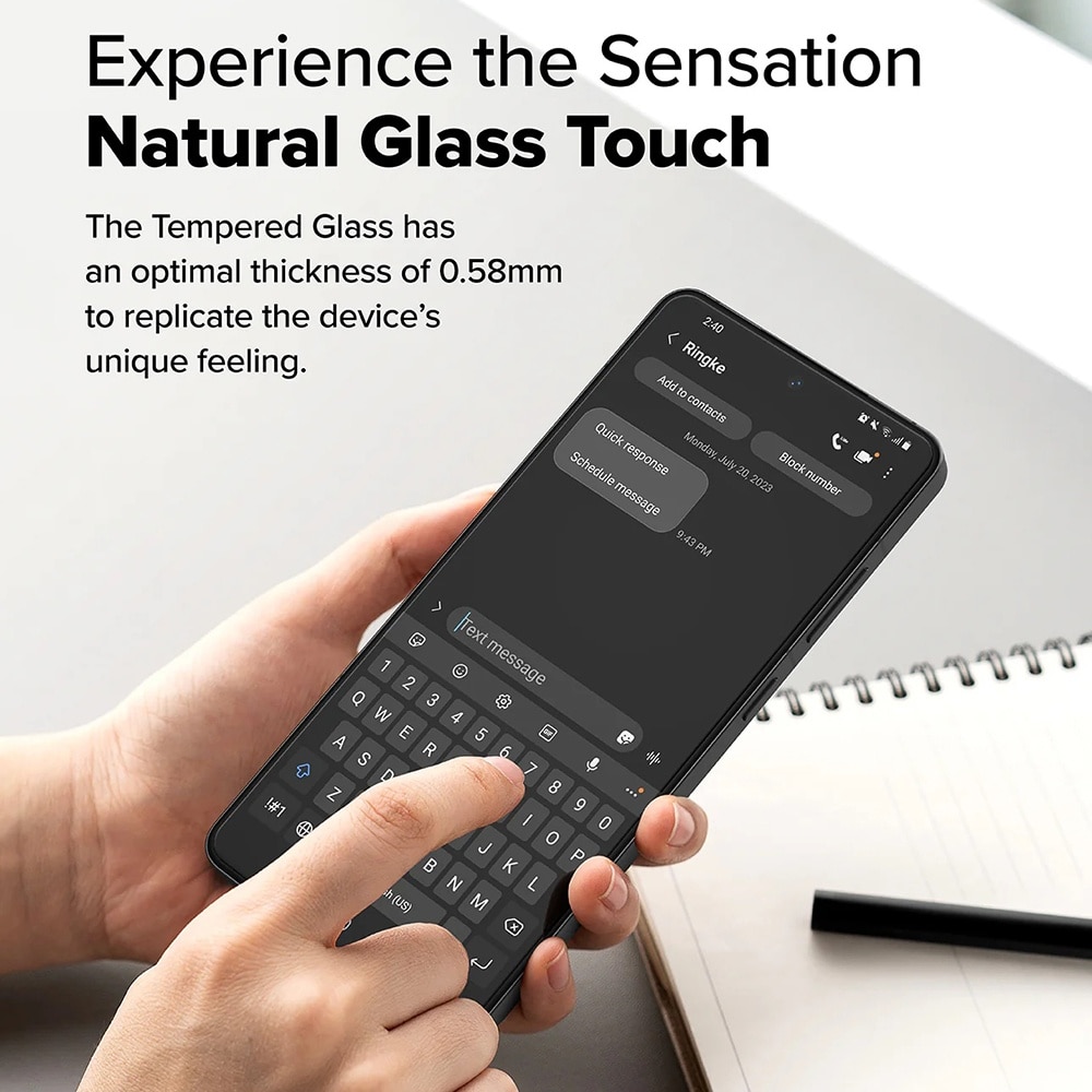 Folie pentru OnePlus 13R - Ringke Tempered Glass - Clear