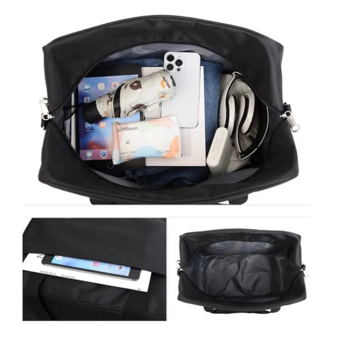 Geanta business laptop ASTANA, 40x20x30cm, Oxford, Negru