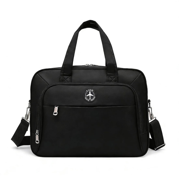 Geanta business laptop ASTANA, 40x20x30cm, Oxford, Negru