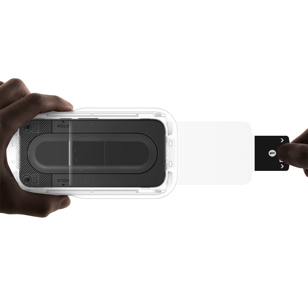 Set 2xFolie Sticla Privacy pentru Google Pixel 11 / Pixel 10 Spigen Glas.tR EZ-FIT Pro, Kit de instalare usoara si rapida cu dispozitiv de potrivire automata, Protectie Profesionala, Ultra Rezistenta