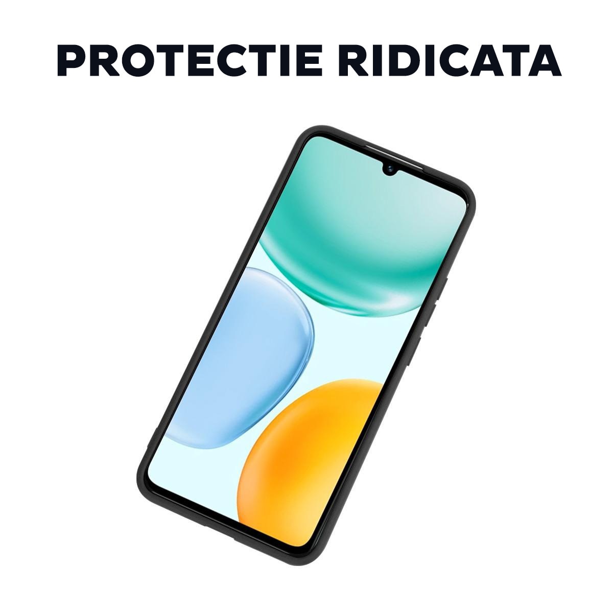 Husa pentru Honor X5c Plus Daden® Silicon SoftFlex, Ultra Slim, Protectie sporita, Interior de microfibra, Mov deschis