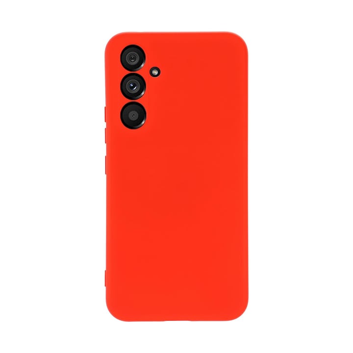 Husa Jelly Silicone Compatibil cu Samsung Galaxy A34, Interior de microfibra, Flexibila, Lila