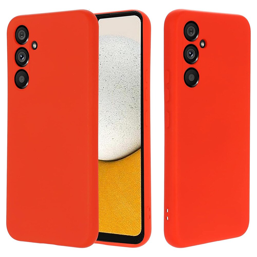 Husa Jelly Silicone Compatibil cu Samsung Galaxy A34, Interior de microfibra, Flexibila, Lila