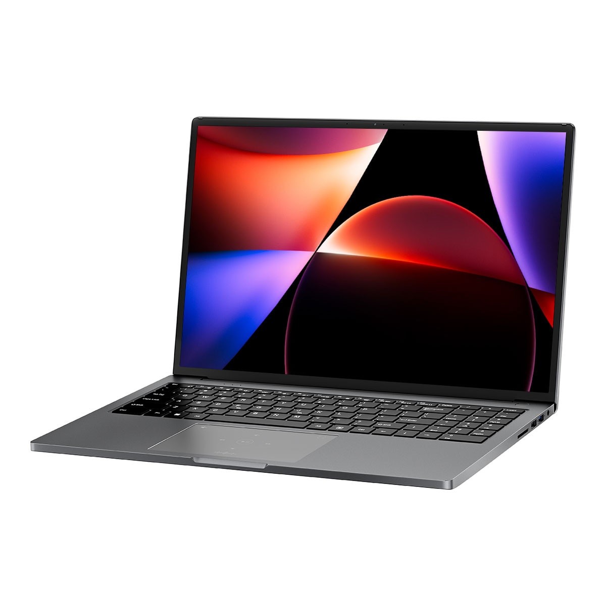 Laptop Blackview AceBook 12, 16" FHD+ 1920x1200 LCD, Win11 Pro, 8 cores12 threads, Intel® i5-12450H, 2*SODIMM LPDDR4, WIFI 6, (8GB + 8GB dual channel), 512 GB, Real-time Clock, Time Boot, 1.8 kg, Gri