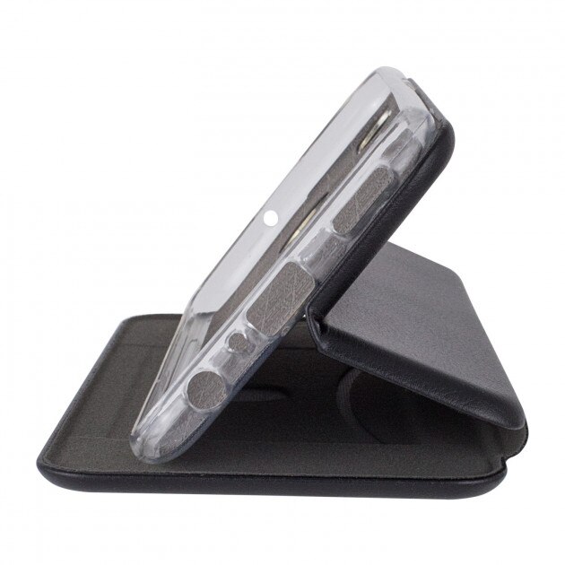 Husa flip Huawei Mate 20 Pro - carte cu magnet integrat, buzunar interior, piele eco, iShiled - Neagra