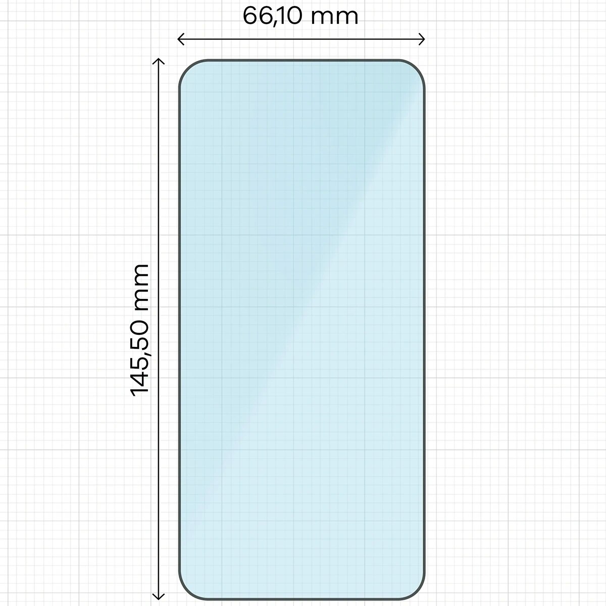 Folie sticla securizata Bizon Smart Glass compatibila cu Google Pixel 8a, Transparent