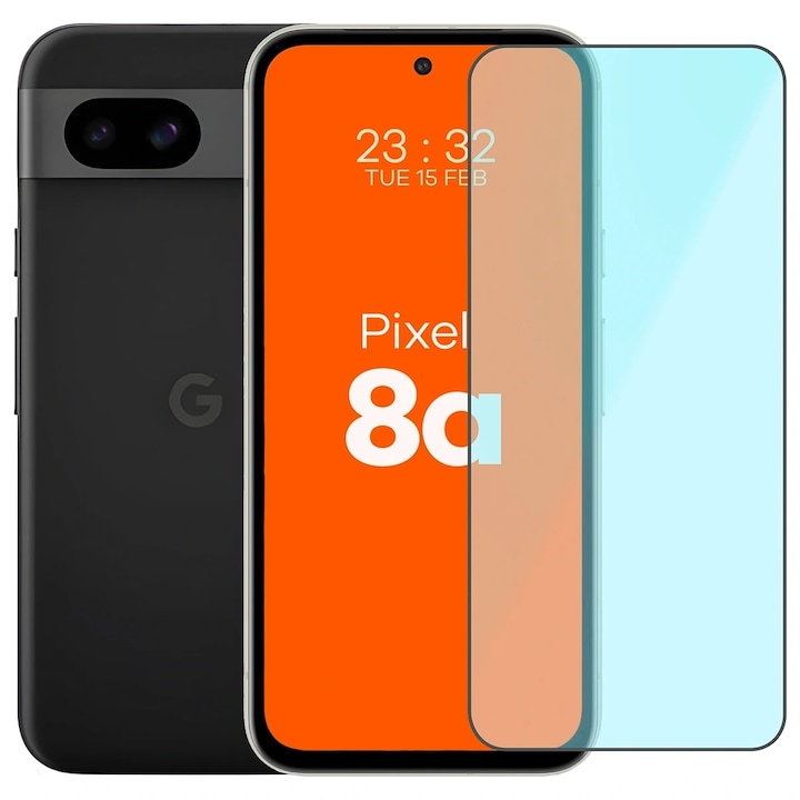 Folie sticla securizata Bizon Smart Glass compatibila cu Google Pixel 8a, Transparent